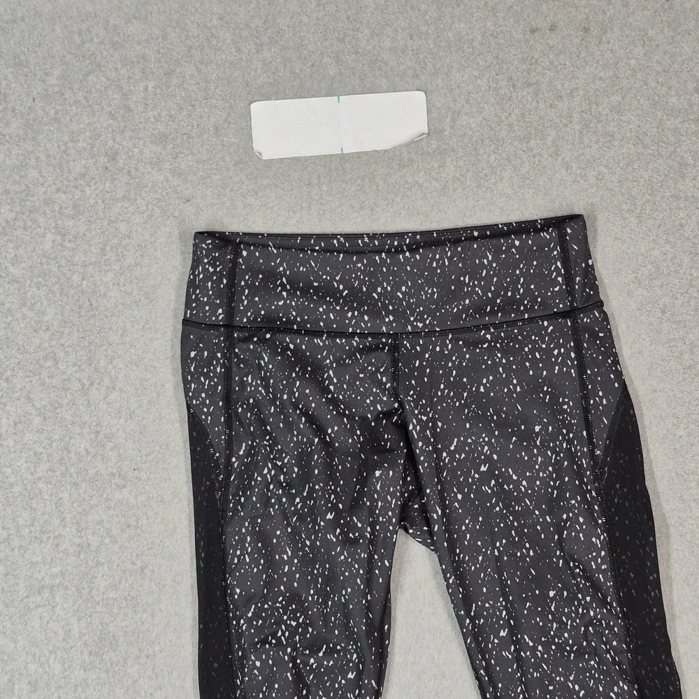 Lululemon Women Activewear Pants 6 Black Fit Physical Yoga Legging Luon